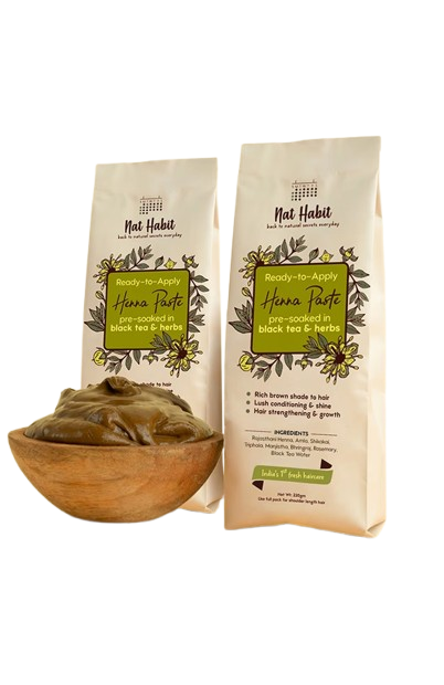 <strong>Nat Habit - Fresh Ready-To-Apply Henna Paste</strong>